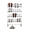 Organize It All Deluxe 12 Pair over the Door Plastic Shoe Rack with  Accessory Hooks NH-17717 - alternate 4